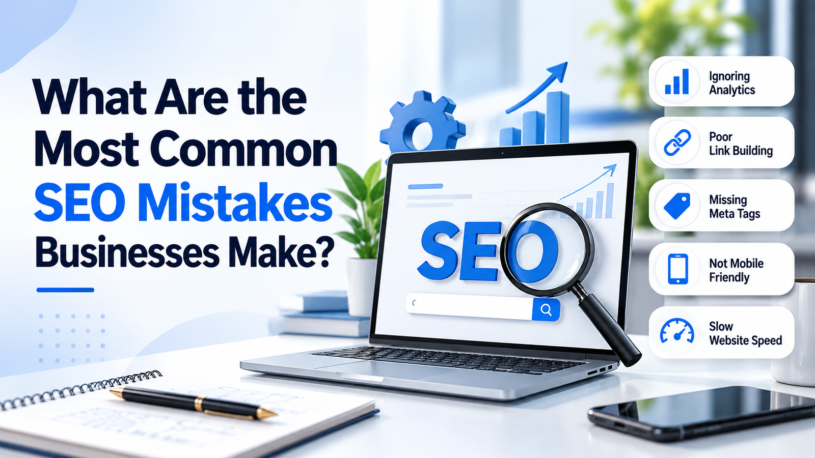 Common SEO mistakes small businesses make